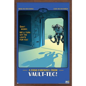 Trends International Fallout: 76 - Fond Farewell Framed Wall Poster Prints - 1 of 4