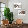 2Piece Vignette Sleigh Ride to Grandma's White Framed Wall Art for Living Room, Bedroom Wall Art Print for Home Decor by Billy Jacobs - 4 of 4