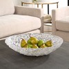 Uttermost Clear Spun Spaghetti Glass Bowl - 2 of 4