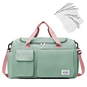 Generic Duffel Bag for Women, Sports Gym Bag with Wet Pocket & Shoes Compartment - 1 of 4