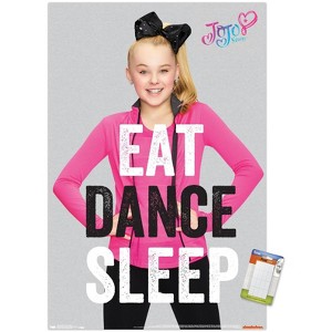 Trends International JoJo Siwa - Eat Dance Sleep Unframed Wall Poster Prints - 1 of 4