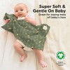 6pk Shea Baby Burp Cloths for Baby Boys and Girls, Organic Burping Cloths for Babies, Newborn - 4 of 4