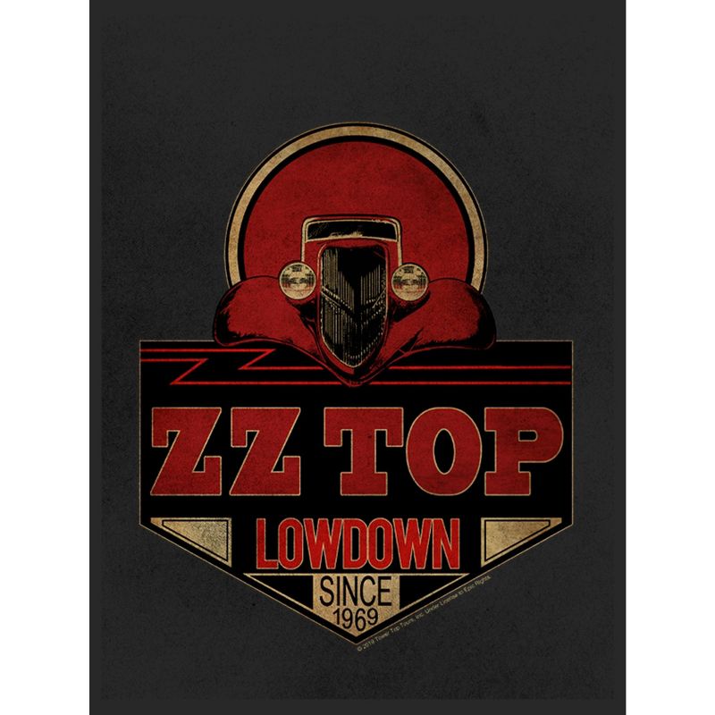 Women's ZZ TOP Lowdown T-Shirt, 2 of 5