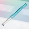 Unique Bargains Ruler Square Ruler 15cm +/-5% Accuracy Acrylic Gradient 5.91"x0.39"x0.39" 1 Pcs - 2 of 4