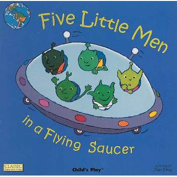 Five Little Men in a Flying Saucer - (Classic Books with Holes Board Book) (Board Book)