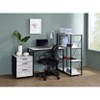 NicBex Computer Desk with Drawer and Open Shelves,Home Office Desk,Writing Desk for Bedroom,Studying Room - 2 of 4