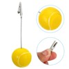 Unique Bargains Metal Holders Tennis Pictures Table Number Memo Place Card Holder - 4 of 4