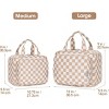 Narwey Travel Toiletry Bag for Women Large Hanging Makeup Bag - 2 of 3