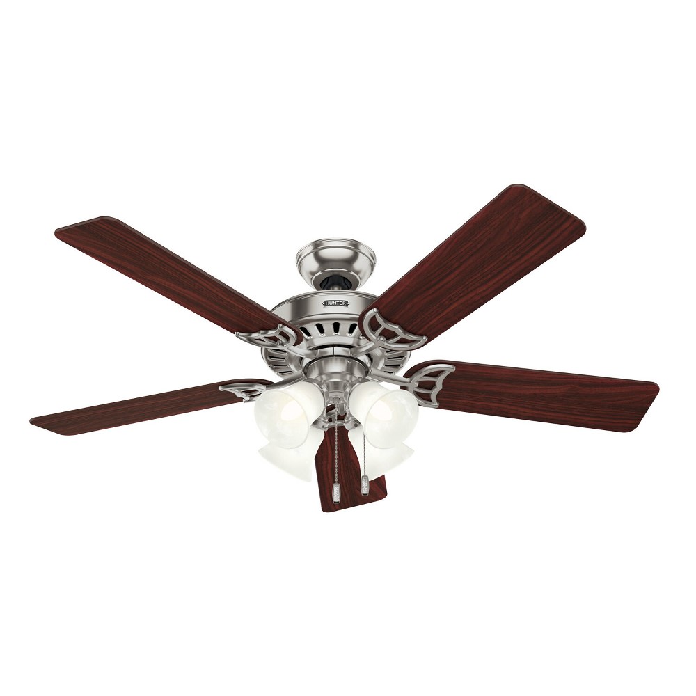 Photos - Fan Hunter  52" Studio Series Ceiling  with LED Light Kit and Pull Chain 