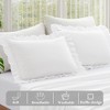LISM 20"x 26"Ruffle Pillowcases Set of 2,Ruffled Pillow Shams with Envelope Closure - 4 of 4