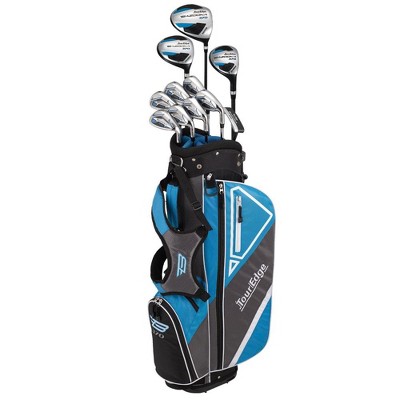 Left Handed Tour Edge Bazooka 370 Jr Varsity 8 Club (11pc) Golf Set w Stand Bag
