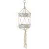 The Lakeside Collection Macrame Bird Feeder and Waterer - 2 of 3
