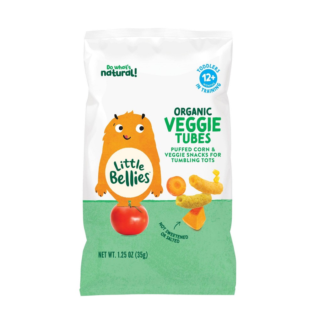 Little Bellies Organic Veggie Tubes Baby Snacks - 1.25oz