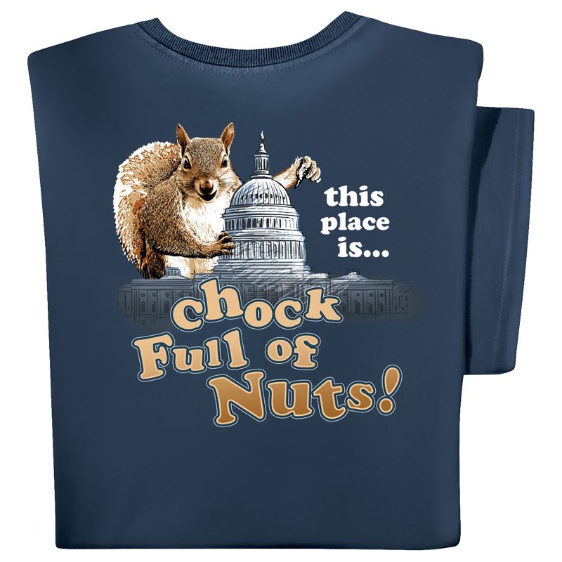 Collections Etc Chock Full of Nuts Novelty Short Sleeve Graphic T-Shirt, 2 of 6