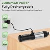 WHALL Cordless Rechargeable Immersion Blender – Portable Stick Blender with Whisk, 700ml Beaker & 500ml Chopper, Milk Frother - 3 of 4