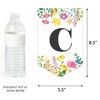 Big Dot of Happiness Wildflowers Bride - Boho Floral Bridal Shower and Wedding Party Bunting Banner - Party Decorations - Congrats Bride-To-Be - 3 of 4