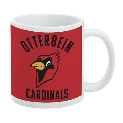 Otterbein University Cardinals Logo Ceramic Coffee Mug Novelty Gift Mugs for Coffee Tea and Hot Drinks 11oz White