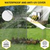 Chicken Coop with Waterproof & Anti-UV Cover, Large Metal Chicken Coop Run, Walk-in Poultry Cage with Double Door, Heavy Duty Outdoor Hen House - 3 of 4