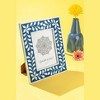 Jodhpur Mother of Pearl Picture Frame, Blue - 2 of 4