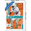 Trends International NFL Miami Dolphins - De'Von Achane 25 Framed Wall Poster Prints - 3 of 4