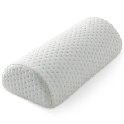 Made Medical Half Moon Memory Foam Pillow, Semi-roll Lumbar Support For ...