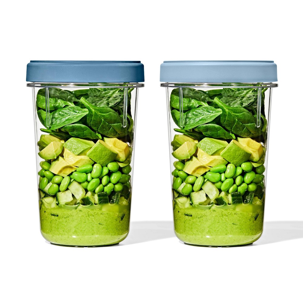 Photos - Food Container Oxo 2pk 40oz Twist and Stack Container 