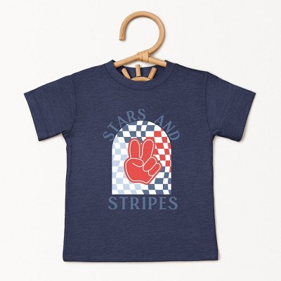 The Juniper Shop Stars And Stripes Peace Youth Short Sleeve Tee