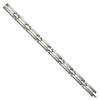Black Bow Jewelry 8mm Multi-Finish Titanium Rivet Link Bracelet - 2 of 4
