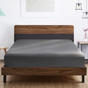 LISM 2 Pack Soft Fitted Sheet,Deep Pocket Cooling Fitted Sheets - 1 of 4