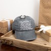 Pavilion Gift Company - Retired - Dark Gray Washed Cotton Twill Hat - Hats - 4 of 4