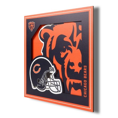 8 x 32 NFL Chicago Bears 3D Stadium Banner