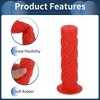 Unique Bargains Bike Handlebar Grips Covers 4.72" Red 1 Pair - 4 of 4