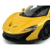 AZ  Import 1:14 RC McLaren P1 Sport Car With Lights and Open Doors (Yellow) - 2 of 4