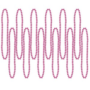 Beistle Party Beads for Mardi Gras Celebrations - 1 of 4