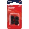 Do it Best  9/16 In. Black Flat Faucet Washer (6 Ct.) DIB805-32 - 2 of 2