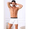 INSPIRE CHIC Men's Classic Stretch Underwear Boxer Briefs Multipacks - 3 of 4