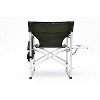 PAGED Padded Folding Outdoor Chair Camping Chairs with Side Table and Storage Pockets for Camping, Picnics, Fishing - 3 of 4