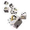 MasterPieces Officially Licensed NHL Pittsburgh Penguins - 6 Piece D6 Gaming Dice Set Ages 6 and Up - 3 of 4