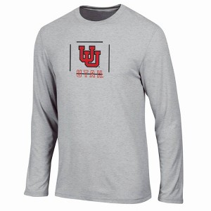 NCAA Utah Utes Men's Gray Long Sleeve T-Shirt - 1 of 3