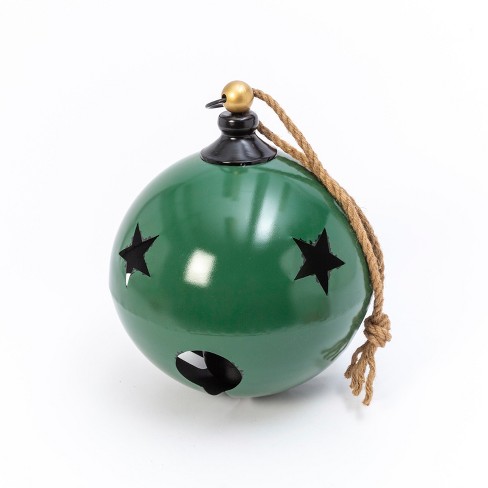Large Jingle Bell with Greenery