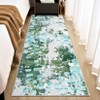Washable Modern Abstract Living Room Rugs, Soft Non Slip Low Pile Floor Carpet for Bedroom Dining Room Office - 2 of 4