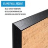 MasterVision Kamashi Cork Bulletin Board Black MDF Frame 24 Inches x 36 Inches - 4 of 4