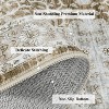 Oriental Machine Washable Rug, Vintage Area Rug Non-Slip Floor Carpet, Easy-Cleaning Rug for Bedroom Office Home Decor - 3 of 4