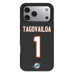 NFL Miami Dolphins Players Game Tactic Bump Cell Phone Case for Apple iPhone 17 Series - 1 of 4
