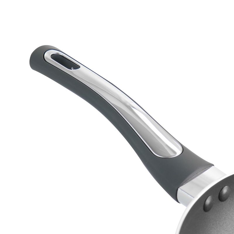 Oster Legacy 12 Inch Aluminum Nonstick Stovetop Frying Pan in Gray, 4 of 7