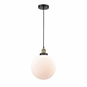 Beacon - 1 Light Mini Pendant In Industrial Style-15.5 Inches Tall and 12 Inches Wide - 1 of 1
