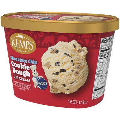 Kemps Chocolate Chip Cookie Dough Ice Cream - 48 fl oz