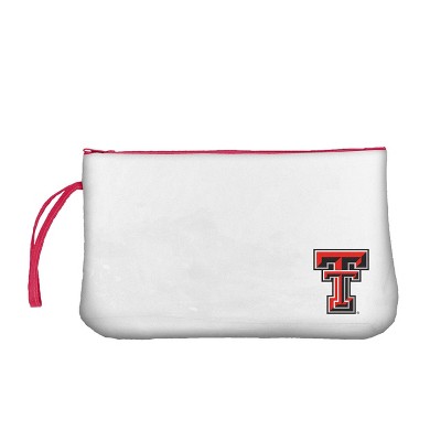 NCAA Texas Tech Red Raiders Clear Zip Closure Wristlet