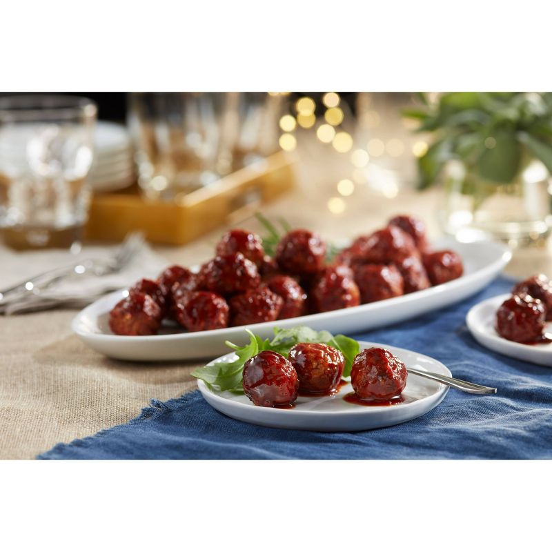 Cooked Perfect Homestyle Meatballs - Frozen - 28oz, 5 of 9