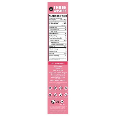 Three Wishes Gluten Free Strawberry Grain-Free Breakfast Cereal - 8.6oz